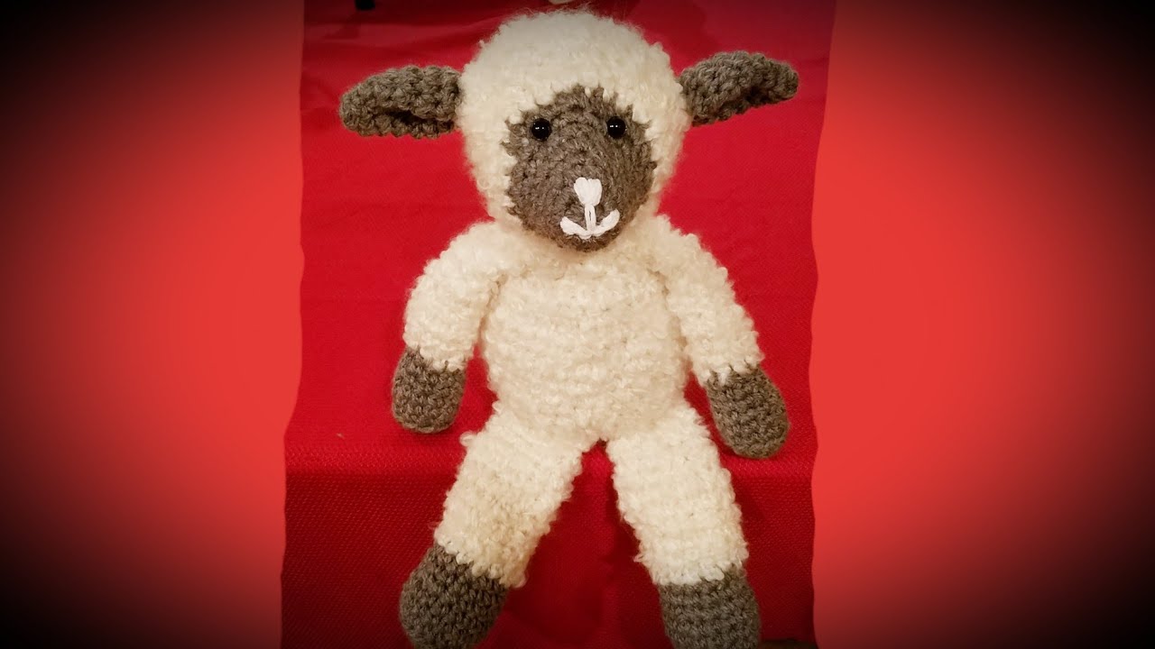 How to crochet a Lamb. Part 3.