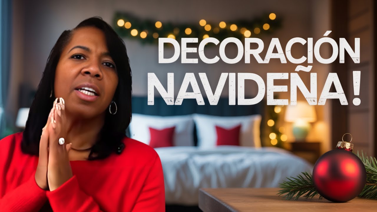 Mis 2 Habitaciones Decoradas para Navidad 🎄 Decoración de Interiores Acogedora y Económica