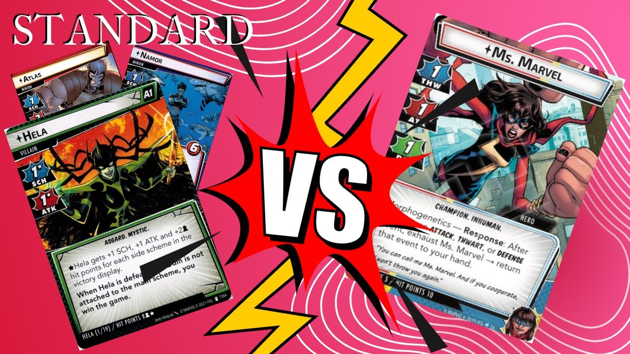 Randomized Game: 'Pool Ms. Marvel Vs Standard Hela