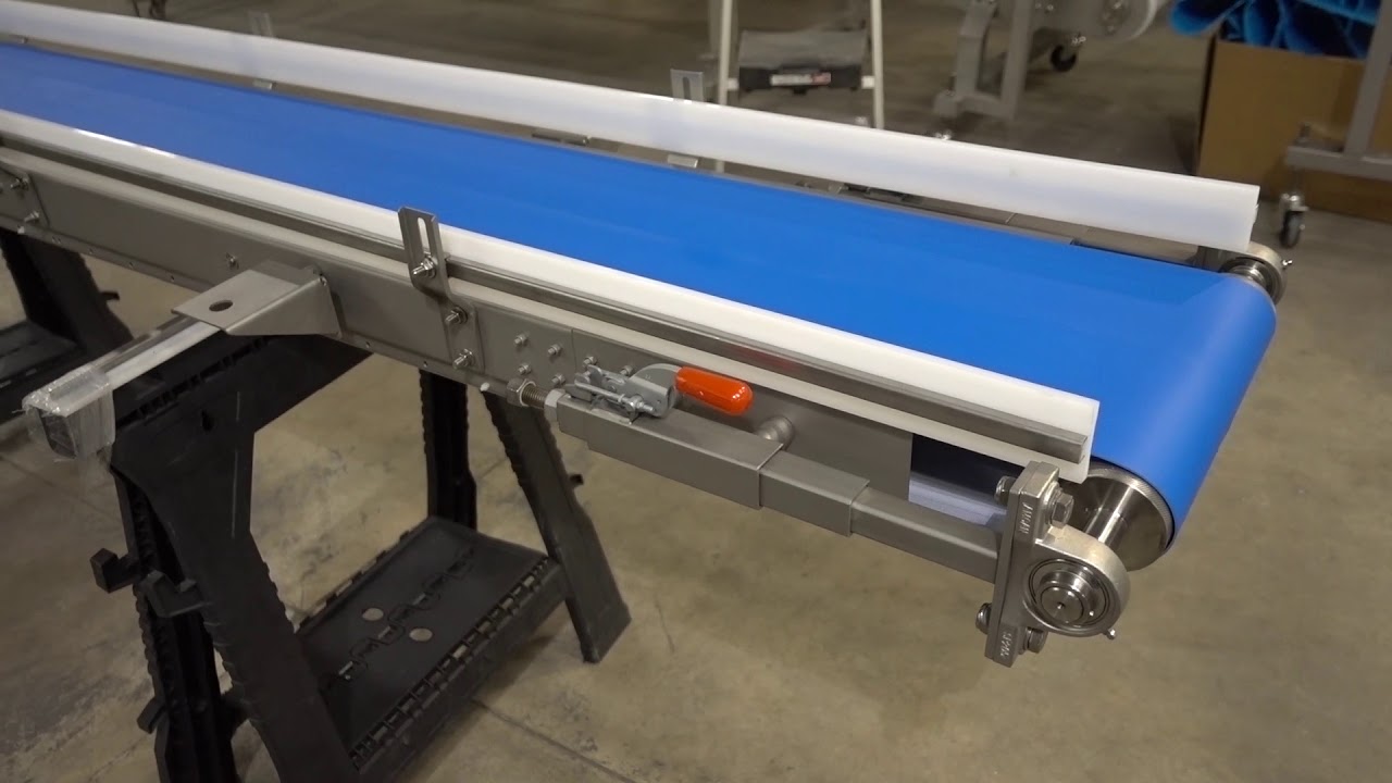 CLEAN BELT CONVEYOR DESIGN