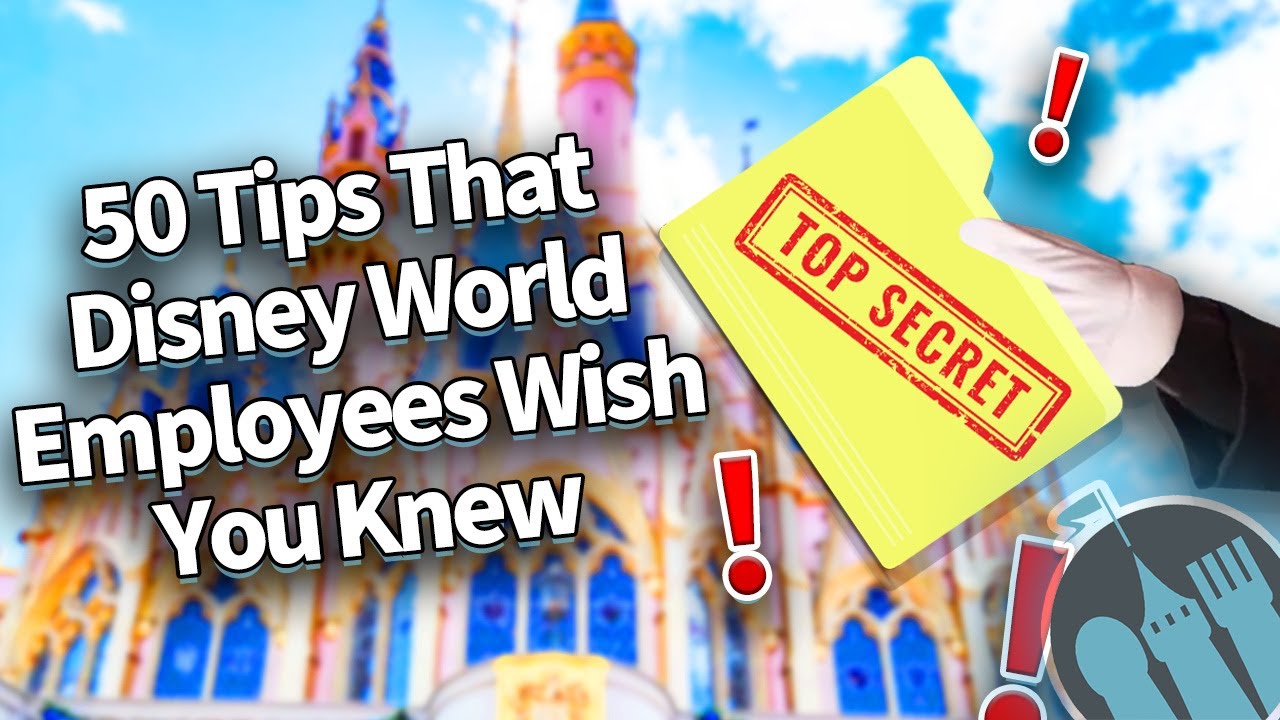 50 советов, которые сотрудники Disney World хотели бы, чтобы вы знали.