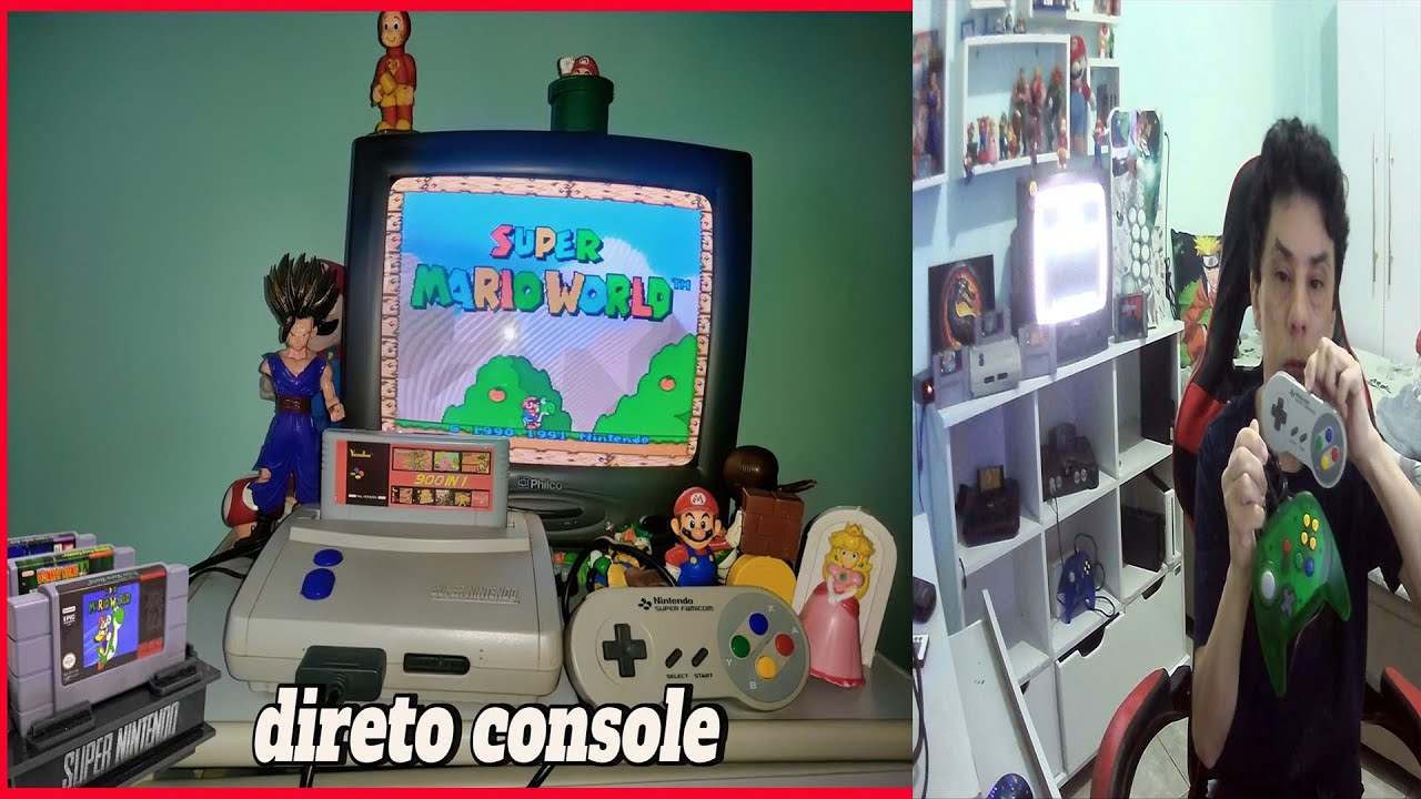 REVISITANDO JOGOS RETRO Aleatorio Direto Video Gamer Super Nintendo