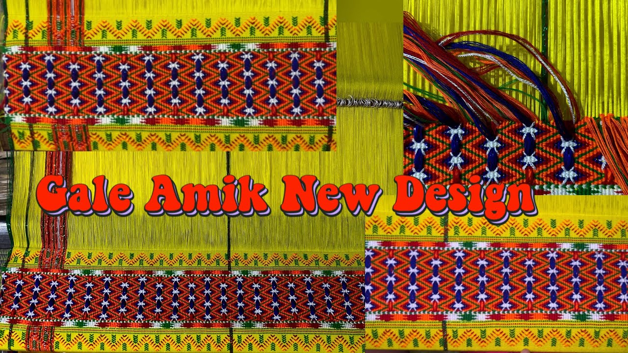 New Amik Design star Poreng |tutorial|Traditional Adi Gale|Arunachal Pradesh