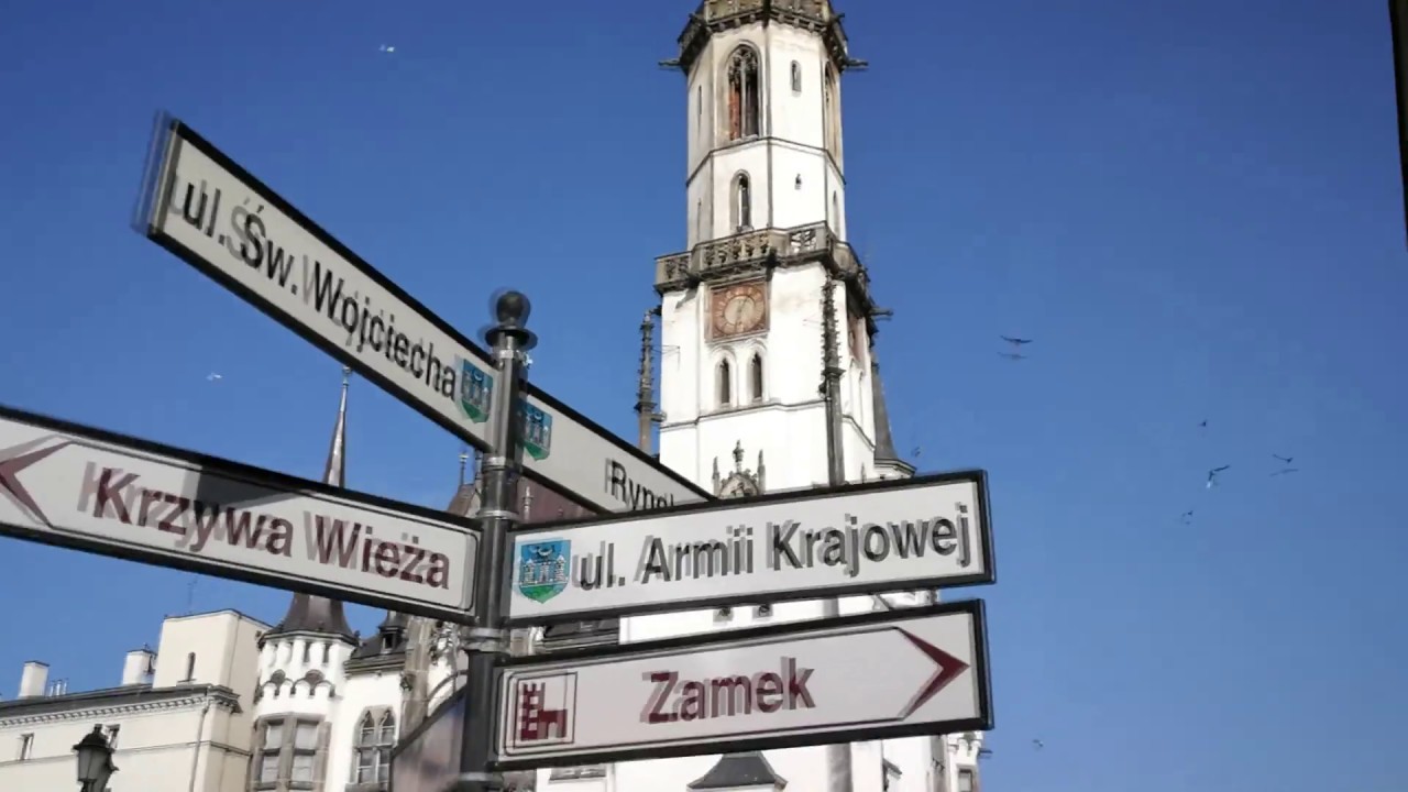 Ząbkowice Śląskie (Frankenstein) - Dworzec kolejowy + krzywa wieża