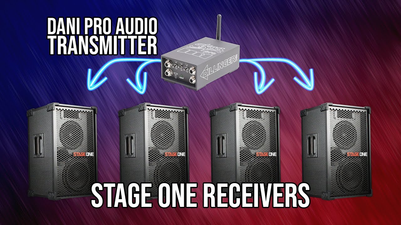 Use STAGE ONE & DANI with your MIXER // Wireless PA for Music, Events or DJs! (SETUP GUIDE)