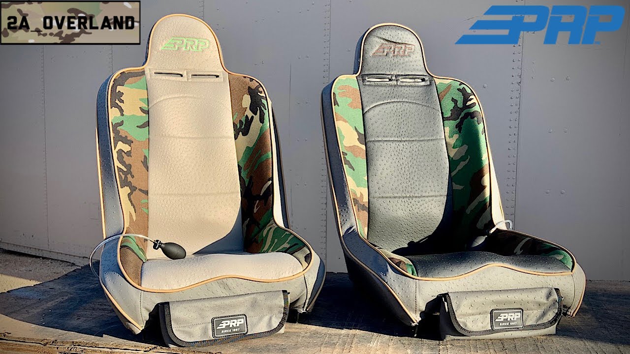 We install brand new PRP SEATS in our Jeep Cherokee XJ!