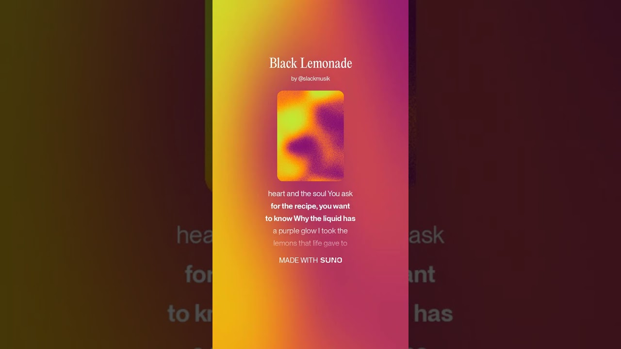 Black Lemonade