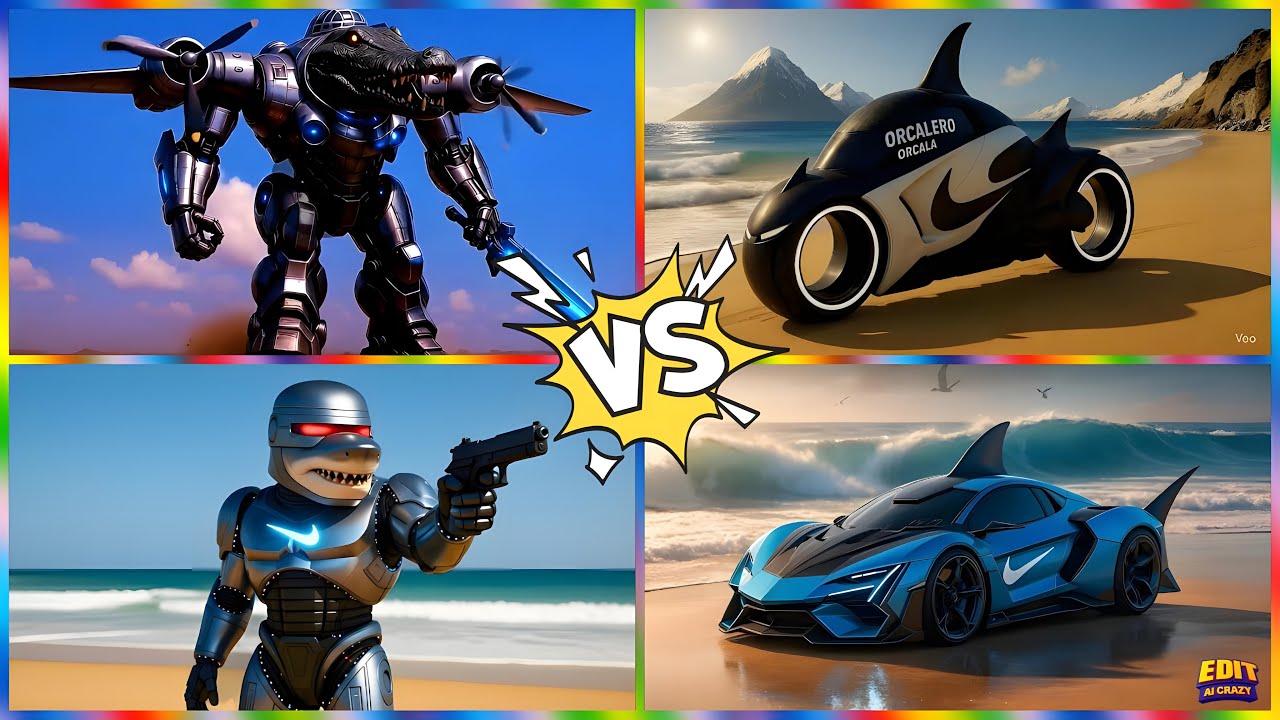 BRAINROT METAL🆚BRAINROT MOTORBIKE🆚BRAINROT ROBODOG🆚BRAINROT CAR - Tiles Hop EDM Rush