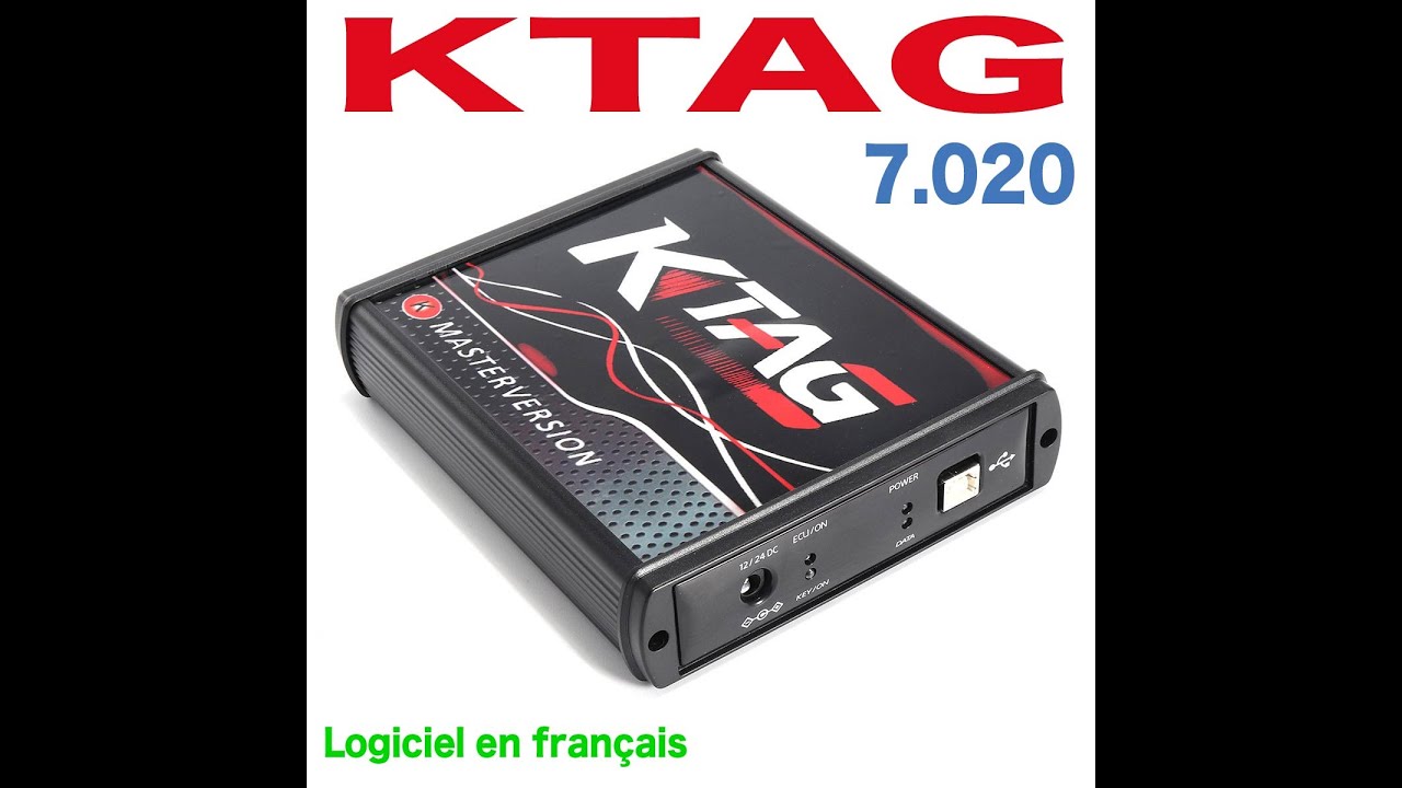 KTAG 7.020  Présentation et installation en français (Menu soft FR)