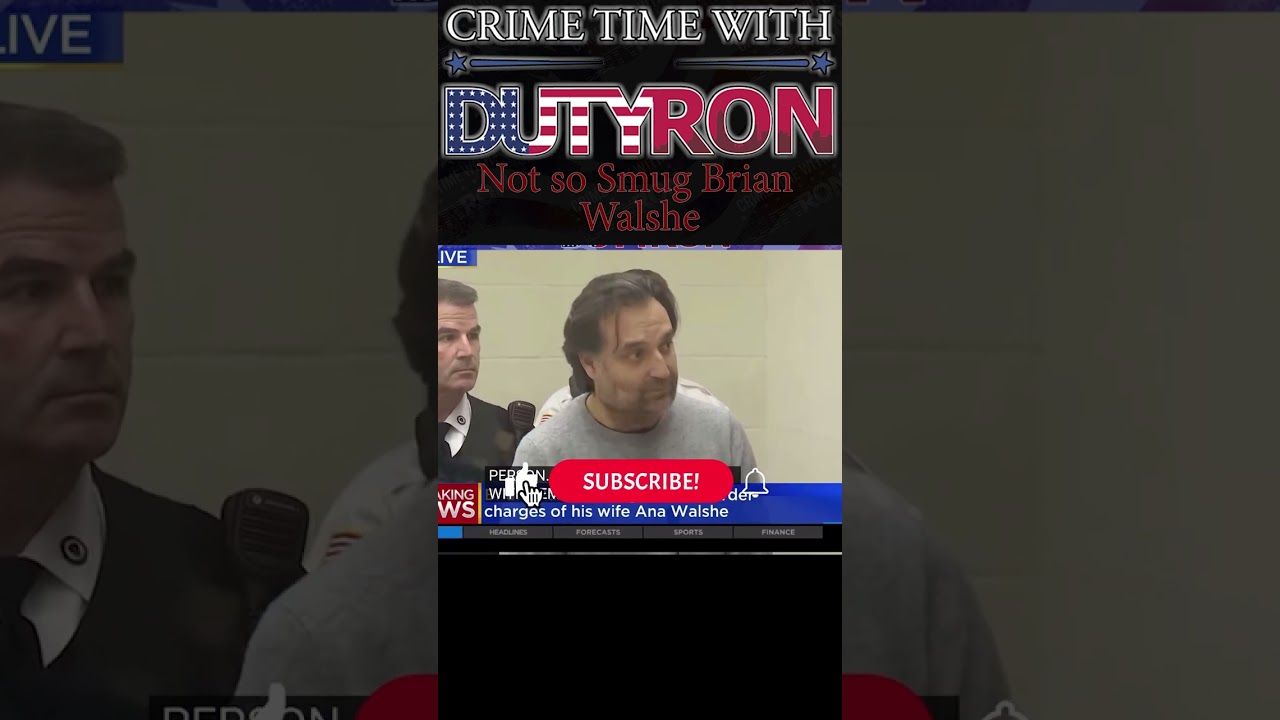 Arraignment of Brian Walsh Charged with murder of his wife Ana Walsh