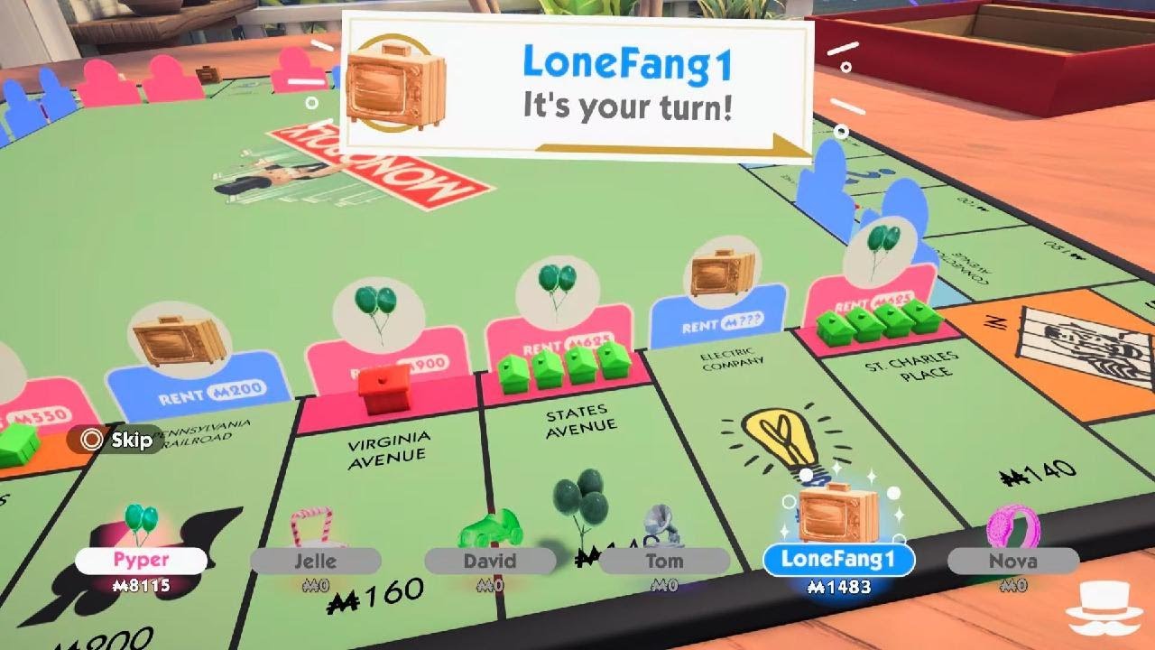 MONOPOLY_Offline T' Vs Pyper Pt'2✌️😏🎲🌕🔥🌕🎲