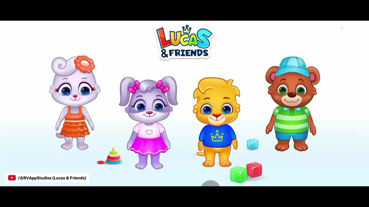 Number Games Lucas and Friends || Learn with Lucas and Friends || Kids Gamez || Cartoon Play Games