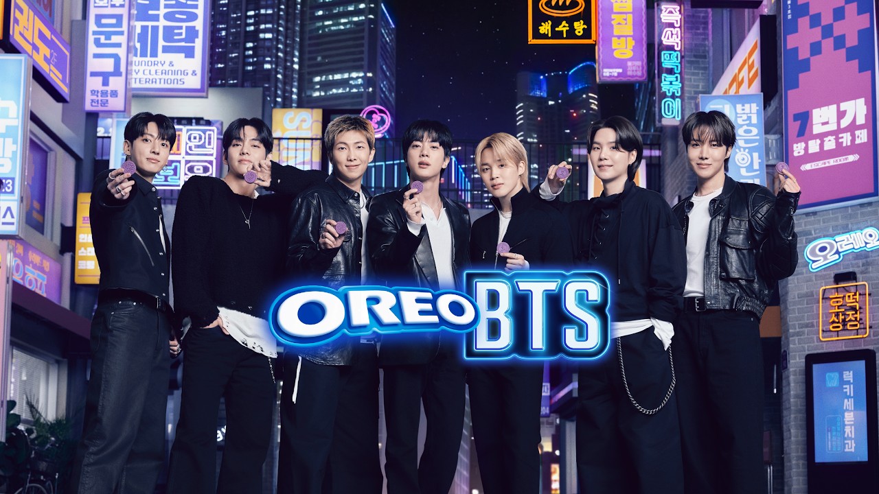 OREO и BTS зовут. Присоединяйтесь к нам.