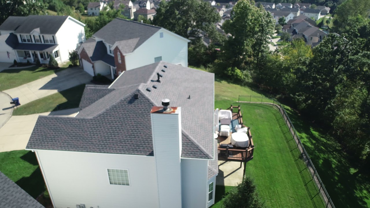 GAF Timberline HDZ Williamsburg Slate Roof