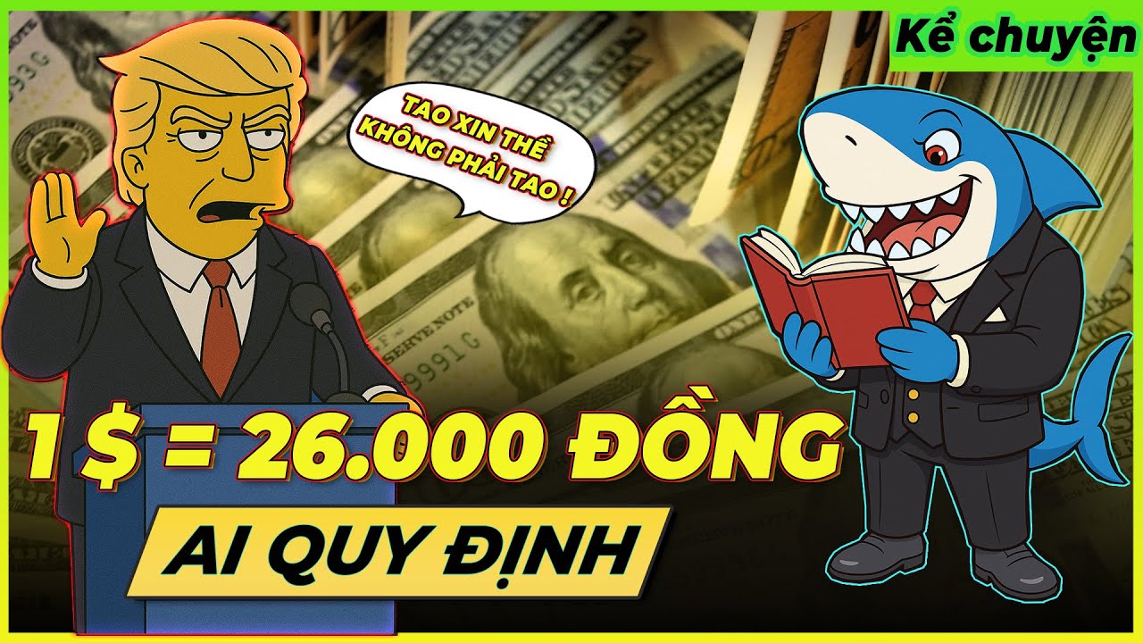 Giải th&iacute;ch l&iacute; do 1 USD = 26.000 VND trong 8 ph&uacute;t