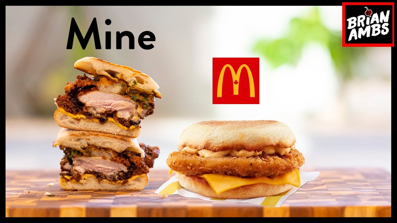 Recreating McDonald's Habanero Fried Chicken McMuffin
