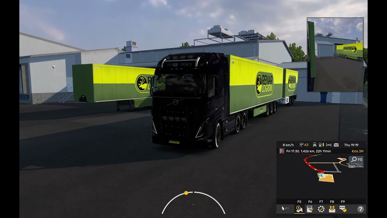 ETS 2 Nordic Horizon Gameplay Volvo (Kotka to Alta)
