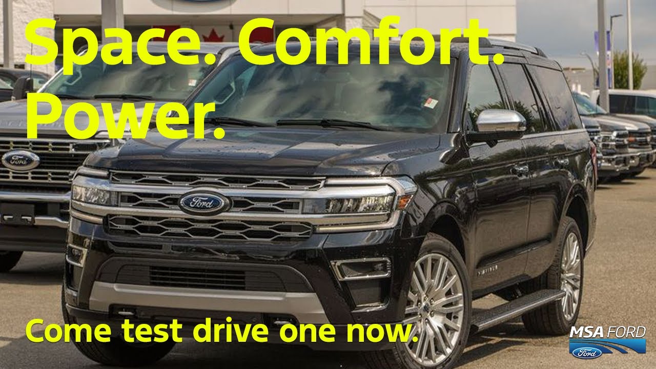 2024 Ford Expedition Platinum 4x4 | Ultimate 8-Passenger Luxury SUV at MSA Ford Abbotsford