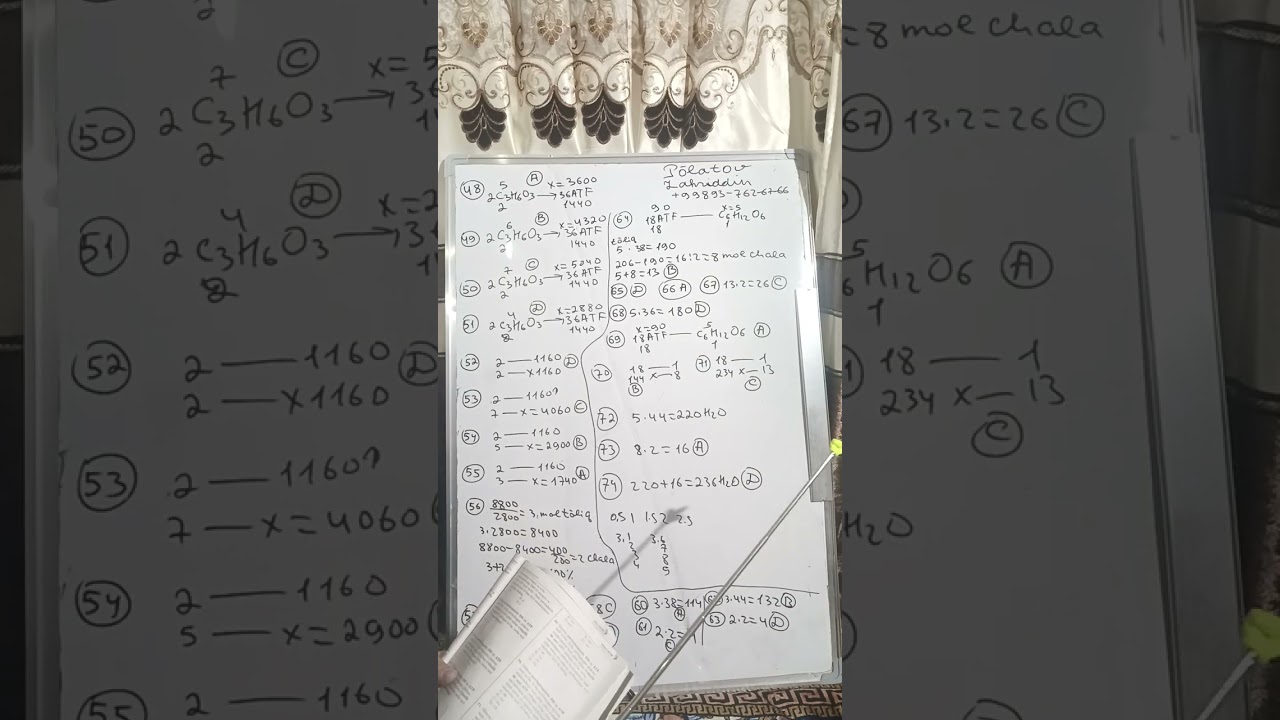 IQTIDOR BIOLOGIYA. Atf. 48-savoldan 75-savolgacha yechimlari 
