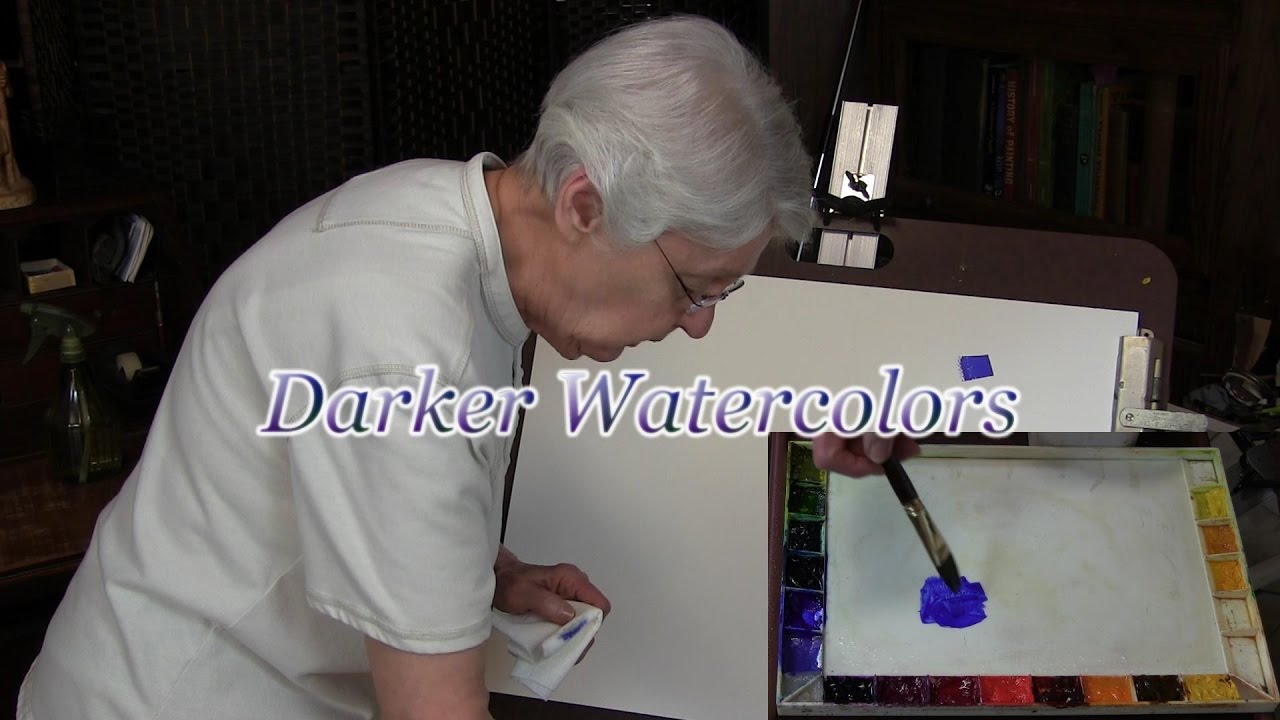 Quick Tip 99 - Darker Watercolors