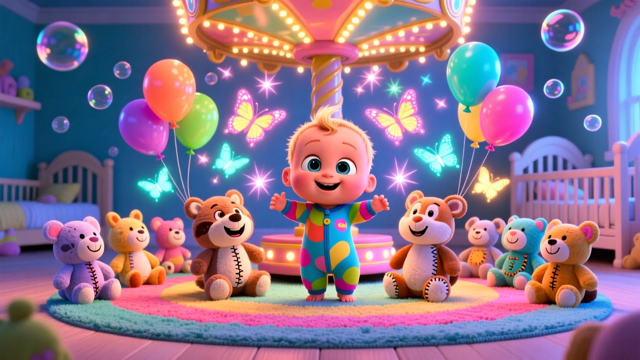 Baby’s Counting Fun Time 🧸🔢🍼 | Kids Fantasy Song | Learn Numbers and Happy Routines