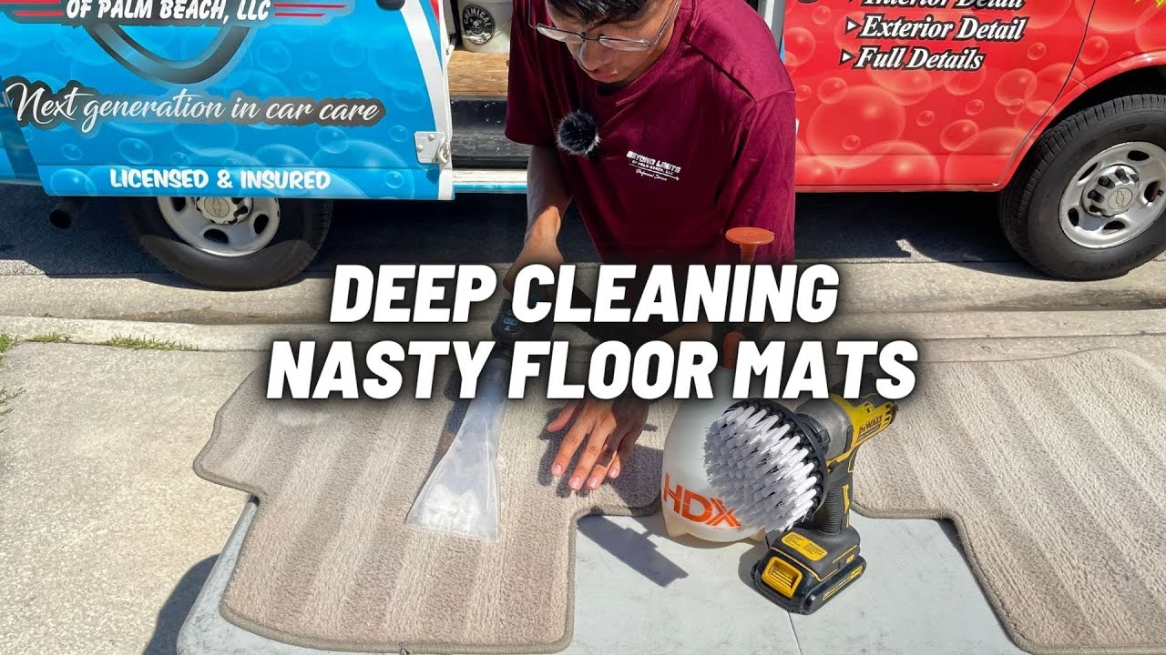 How To Clean Interior Floor Mats - Detailing Beyond Limits