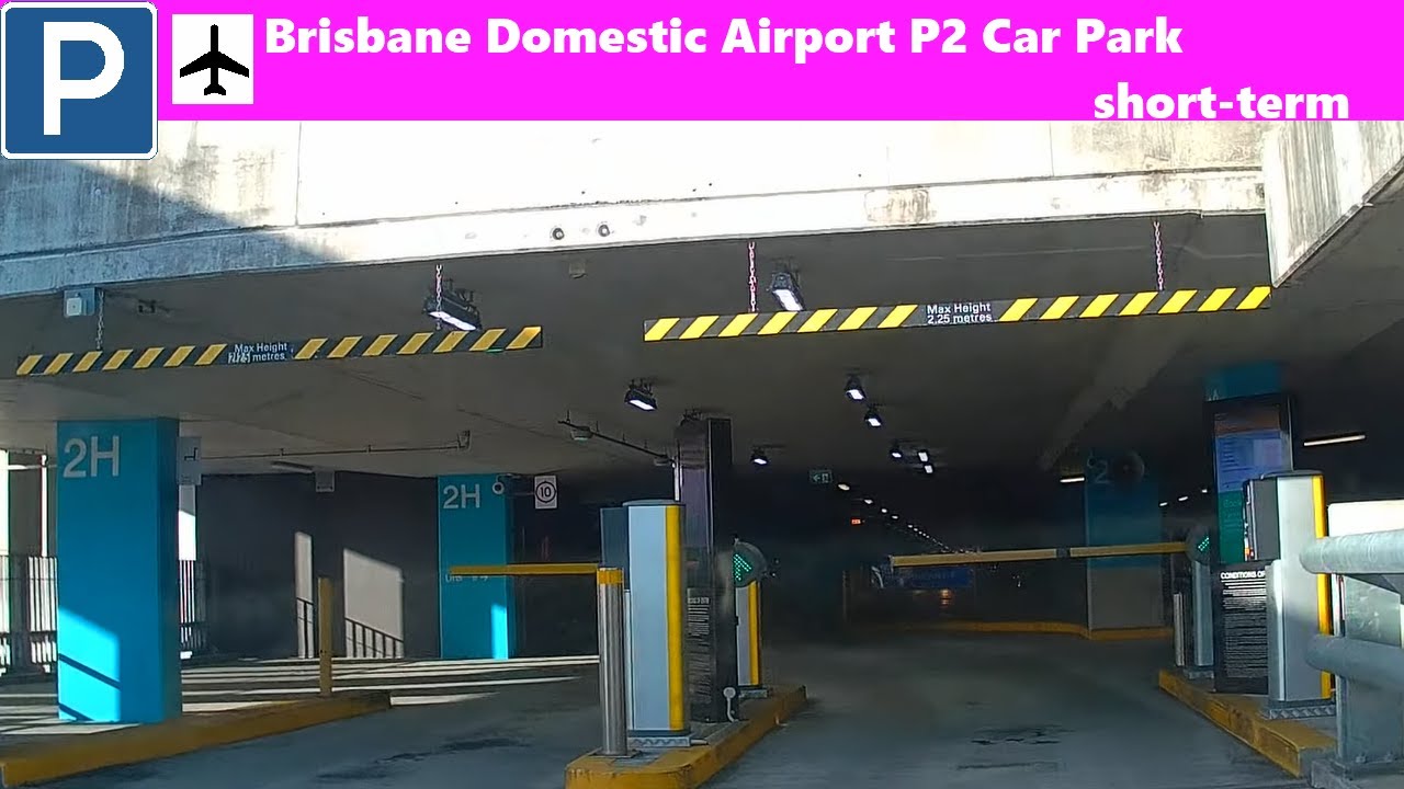 【Brisbane Parking】 Brisbane Domestic Airport P2 carpark short term