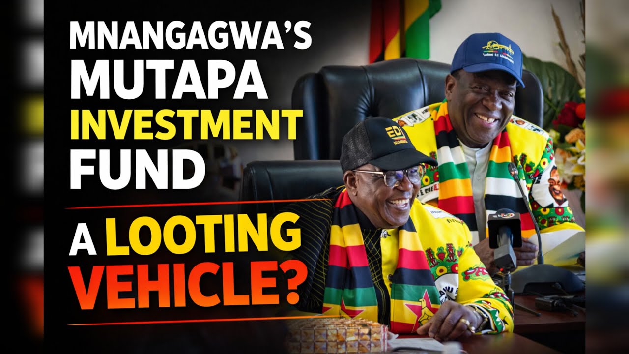 MNANGAGWA'S MUTAPA INVESTMENT FUND A LOOTING VEHICLE? WHAT DID THE AUDITORS FIND