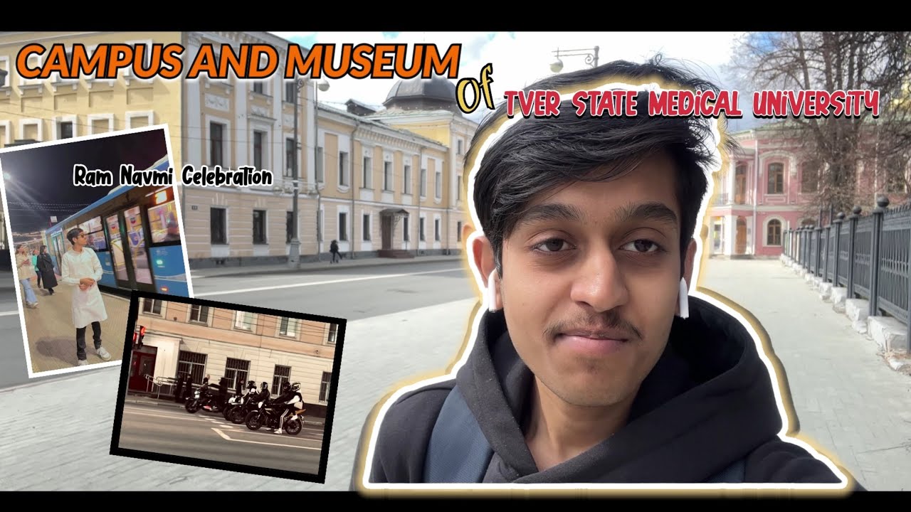 Campus of TVER STATE MEDICAL UNIVERSITY RUSSIA 🇷🇺 |Vlog-06| Ram navmi celebration| #mbbs #mbbsabroad