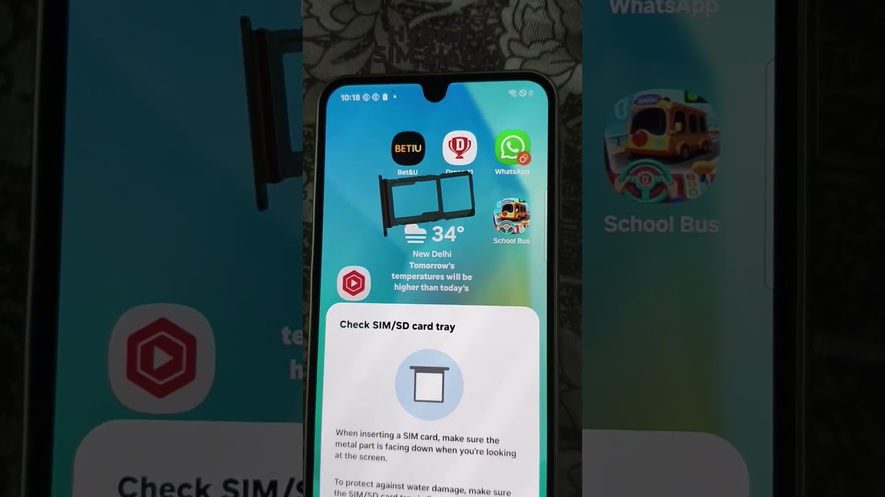 Samsung Galaxy A16 5G SIM card slots | Samsung A16 SIM slots #5minutestech #simslots #a16