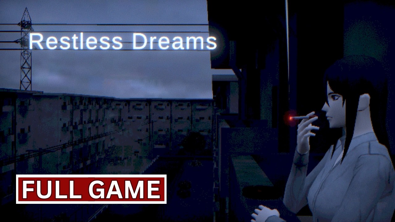 Restless Dreams ALL ENDINGS | Full Game | Walkthrough Gameplay No Commentary