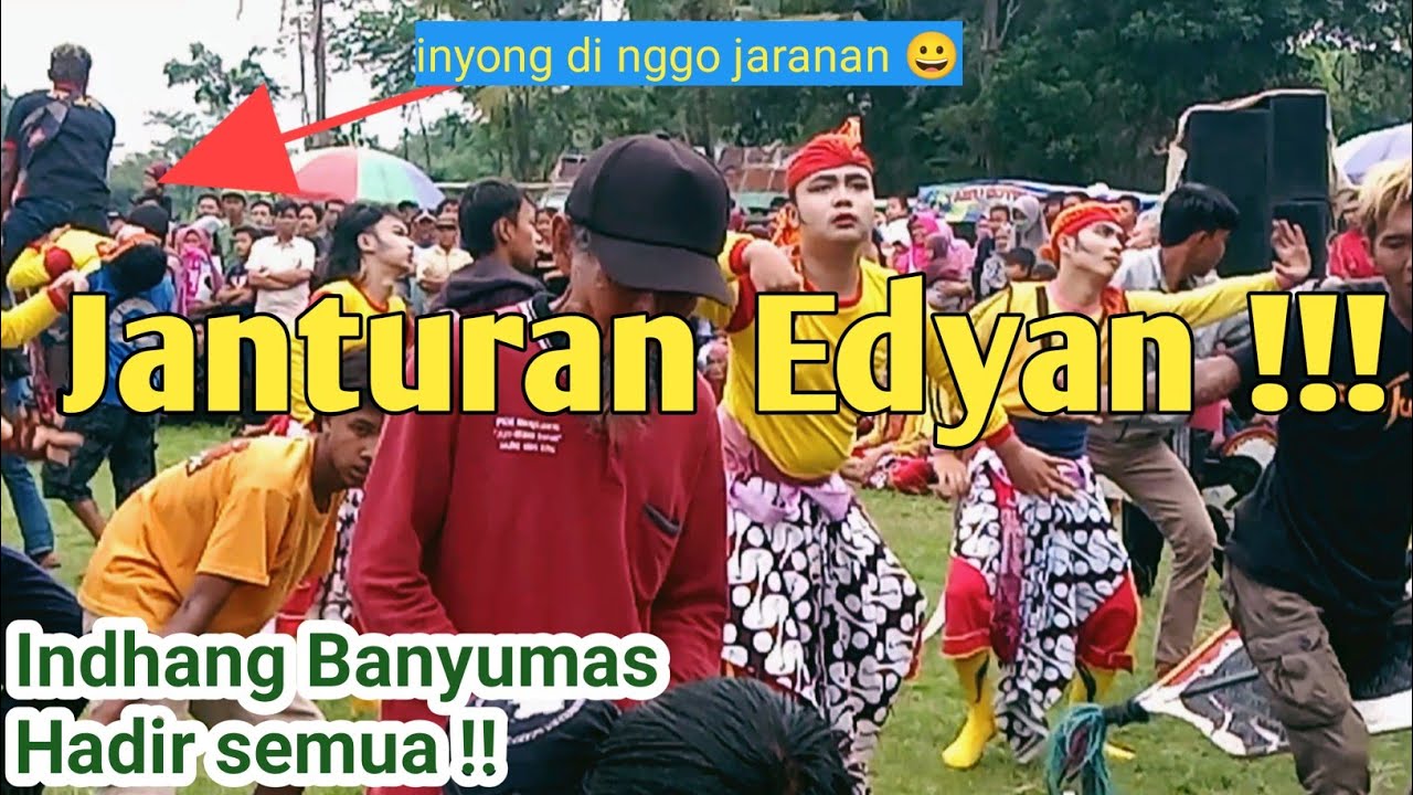 Gempar Janturan Kuda Lumping Klasik Heboh Mendeman Ebeg Banyumasan Tri Turonggo Jati Jawa Tengah