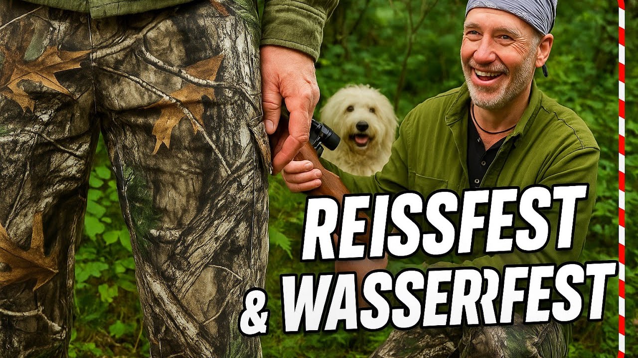 Unzerst&ouml;rbar? Diese Outdoor-Tarnhose im echten H&auml;rtetest!&ldquo; Hose ist Rei&szlig;fest & wasserdicht! Test