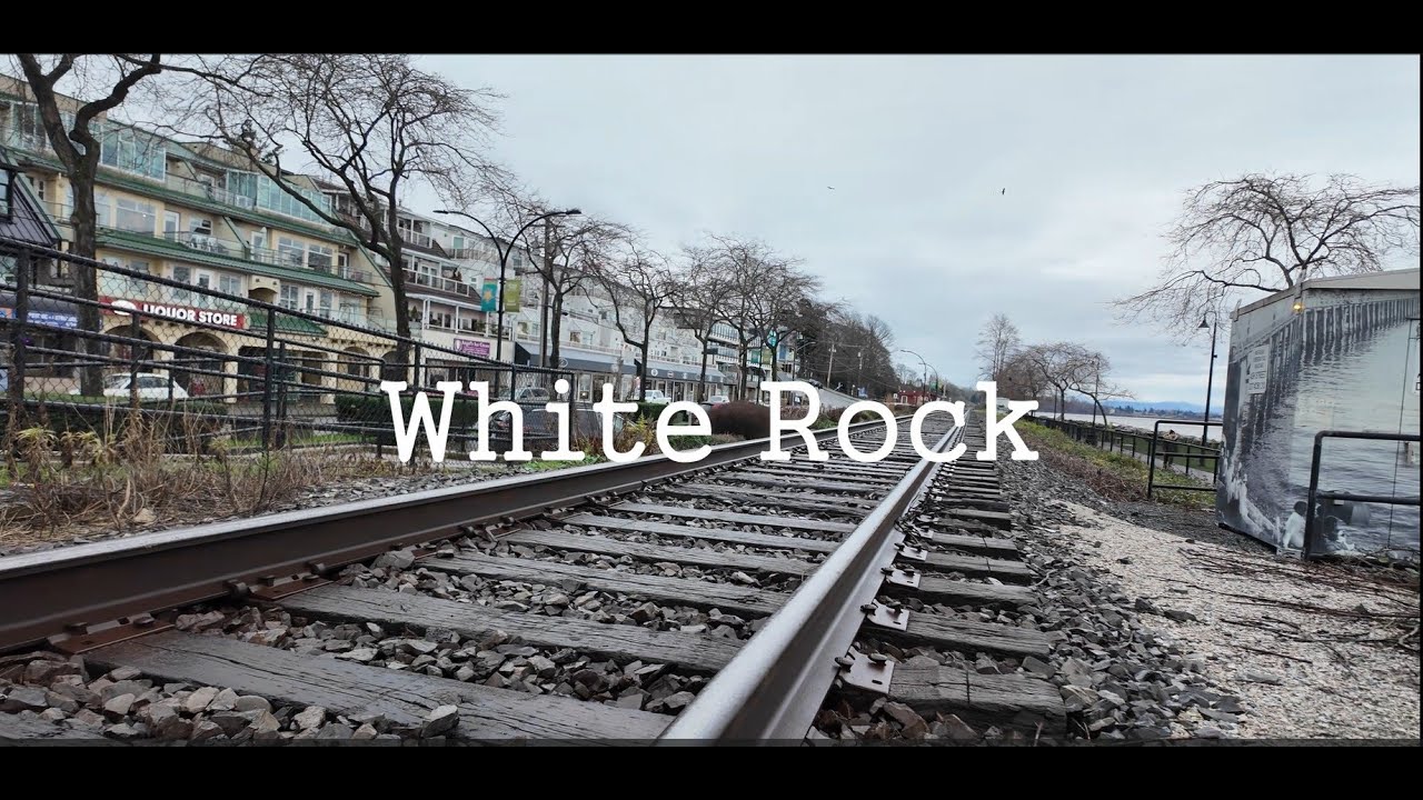 Walking in White Rock, British Columbia /White Rock Canada Walking Tour | Beautiful BC Beach