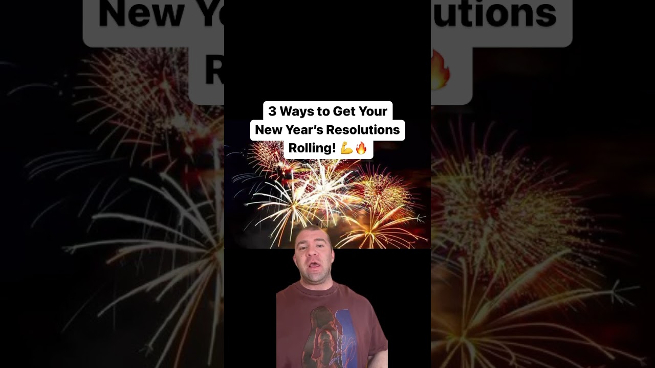 💪🔥 3 Ways to get your New Year&rsquo;s Resolutions Rolling! #mealprep #nutrition #newyearsresolution