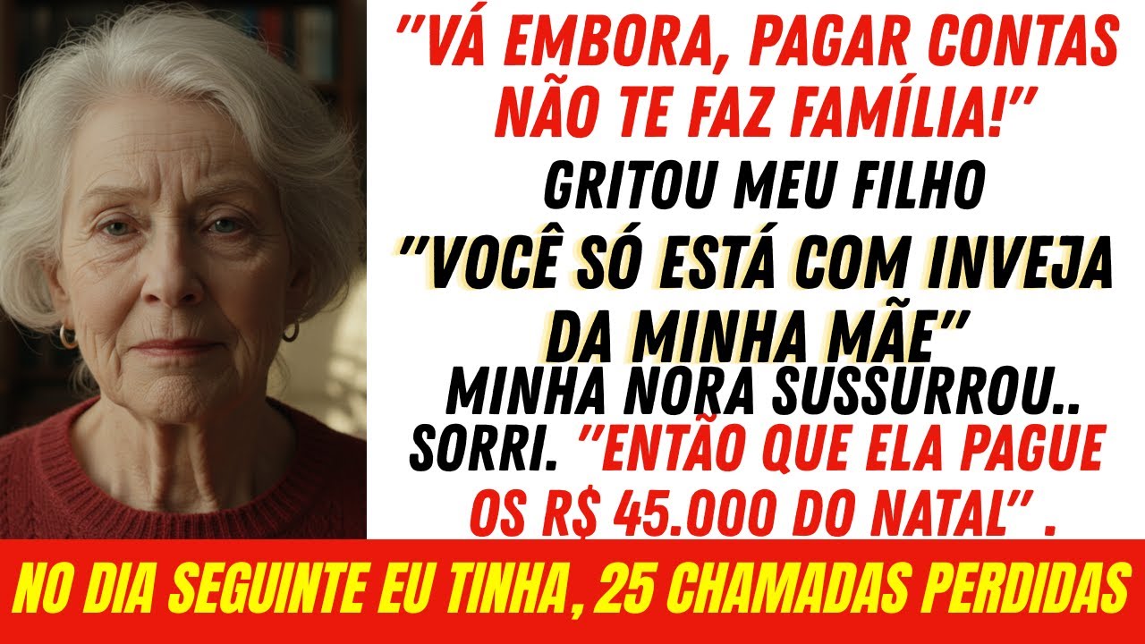 Na Reunião de Família, Meus Filhos Fingiram Que Eu Não Existia… Então Fiz Algo Que Ninguém Esperava.
