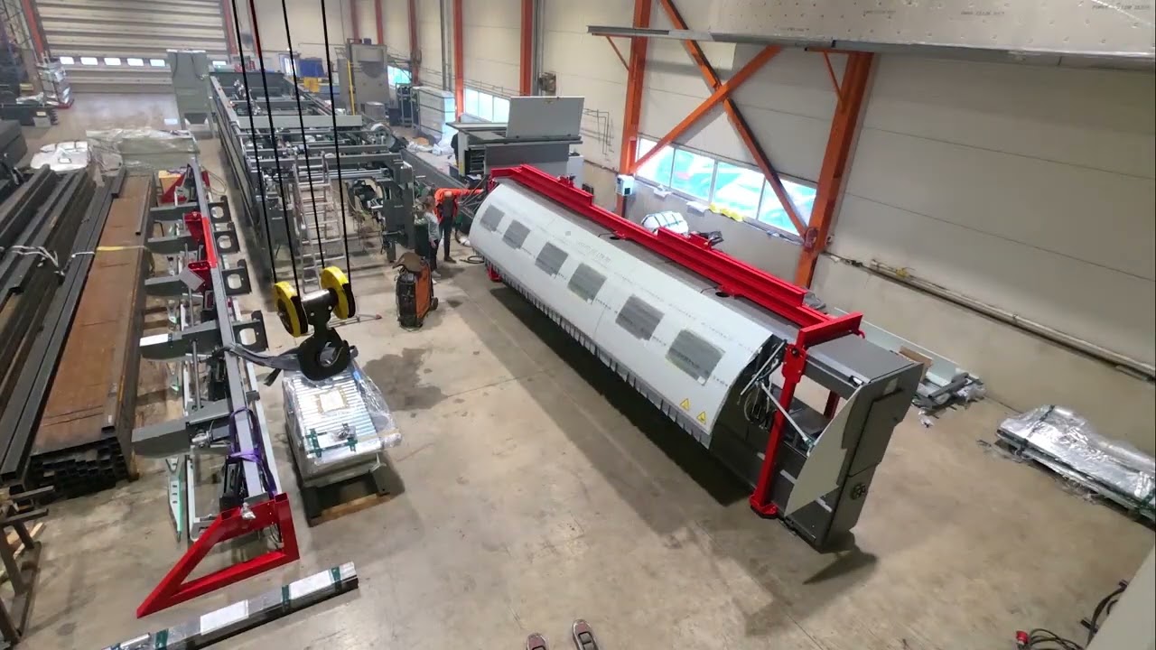 Arrival of the Lasertube System ADIGE LT8.20. 3D fiber laser
