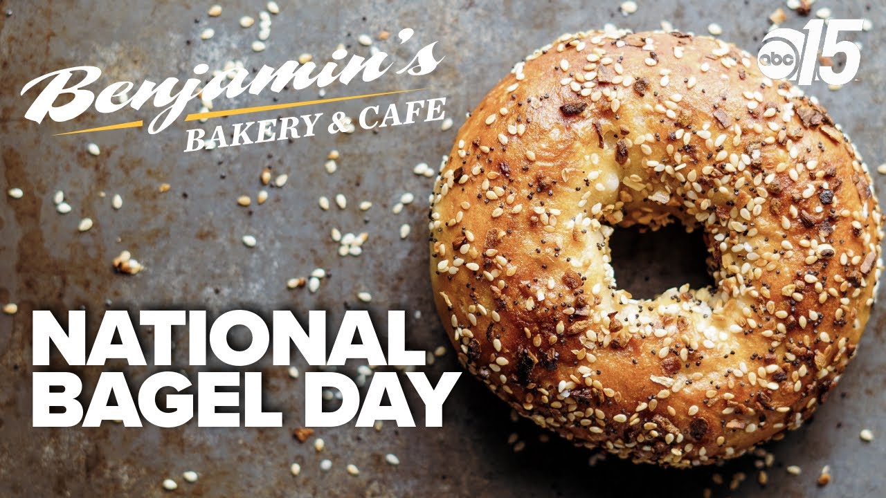 National Bagel Day at Benjamin's Bakery & Cafe