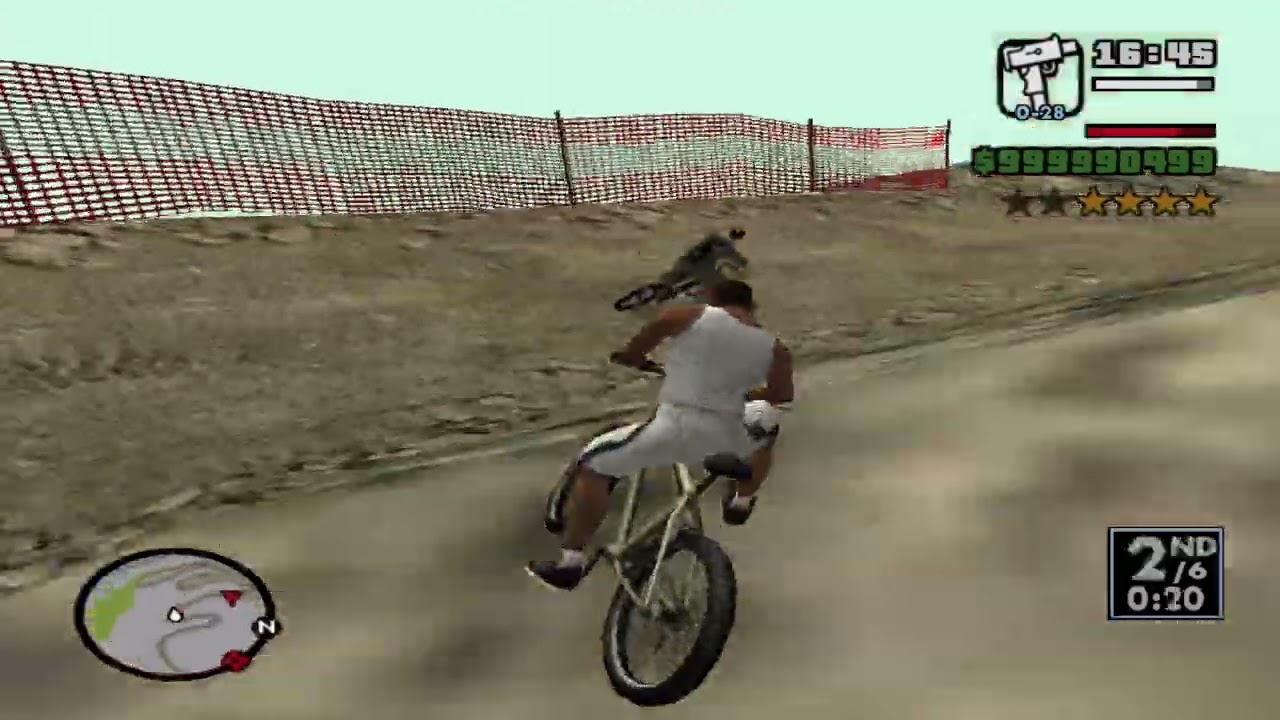 GTA SA Starter Run (13.37%) part 2