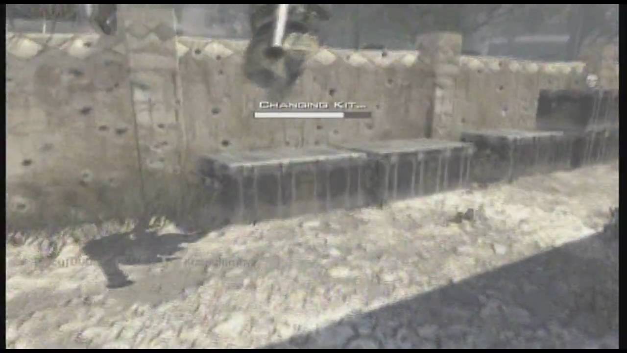 Modern Warfare 2 Fun Tactics- Throwing Rocks