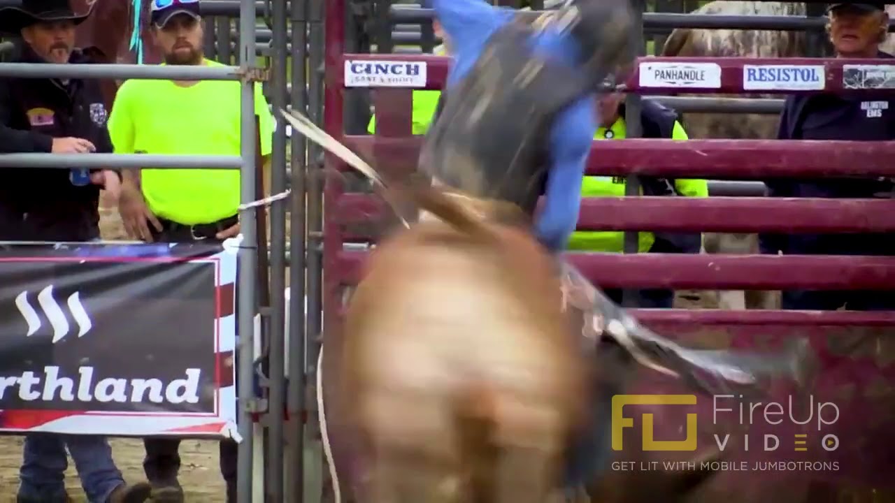 Video Walls and Jumbotrons for Rodeos and Bull Rides
