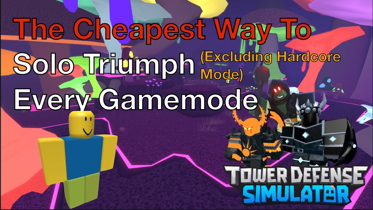 The Cheapest Way to Solo Every Gamemode in TDS