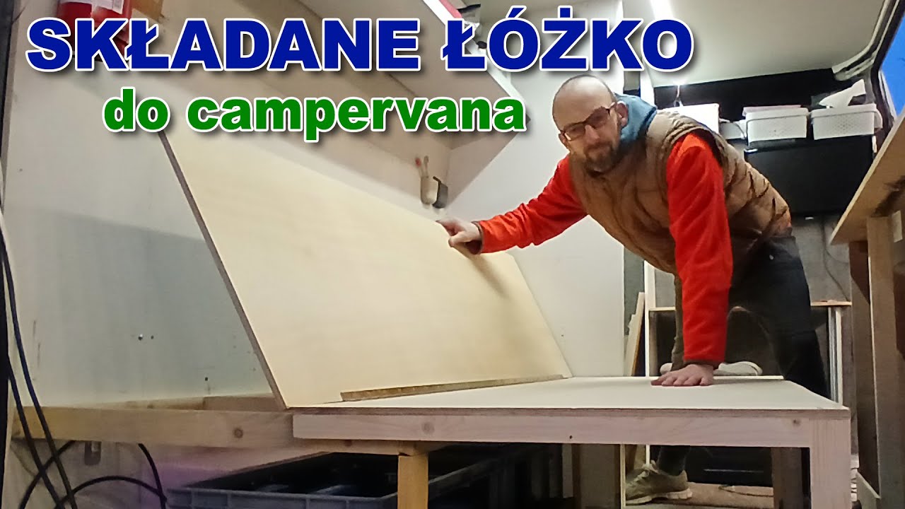 Składane łóżko do busa za 510 zł