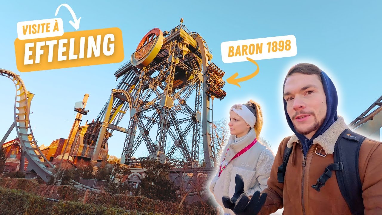 🎢Ce PARC D'ATTRACTIONS est ouvert toute l'année (alors on en profite !) - Efteling