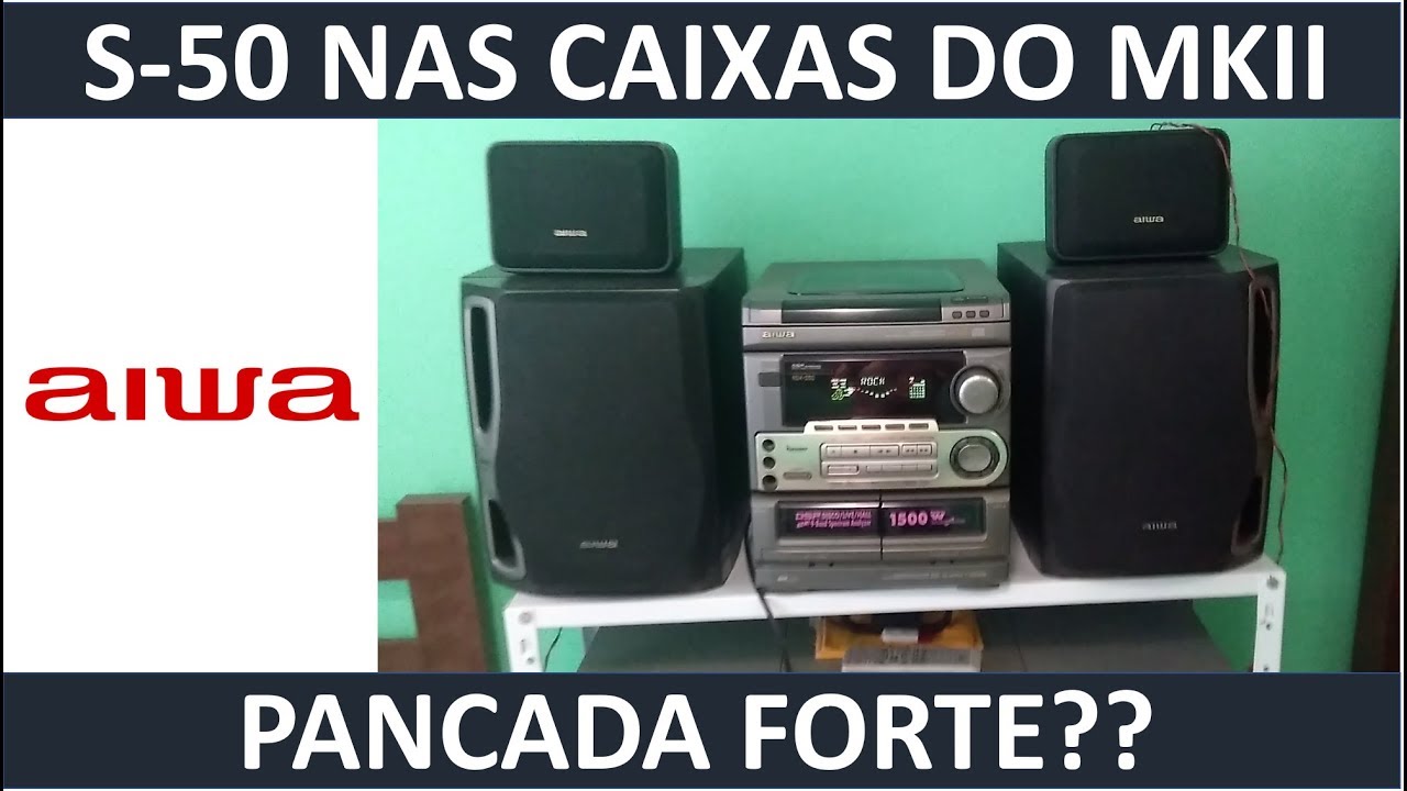 Aiwa NSX-S50: Caixas do MK2 !!!