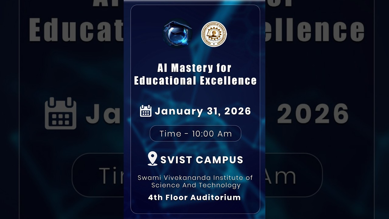 AI Mastery Workshop Feedback | School Leaders Share Their Experience at SVIST Campus