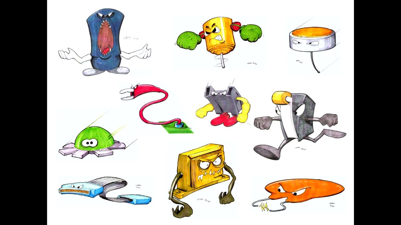 Pac-Man Ghost Zone More Found Drawings And Renders