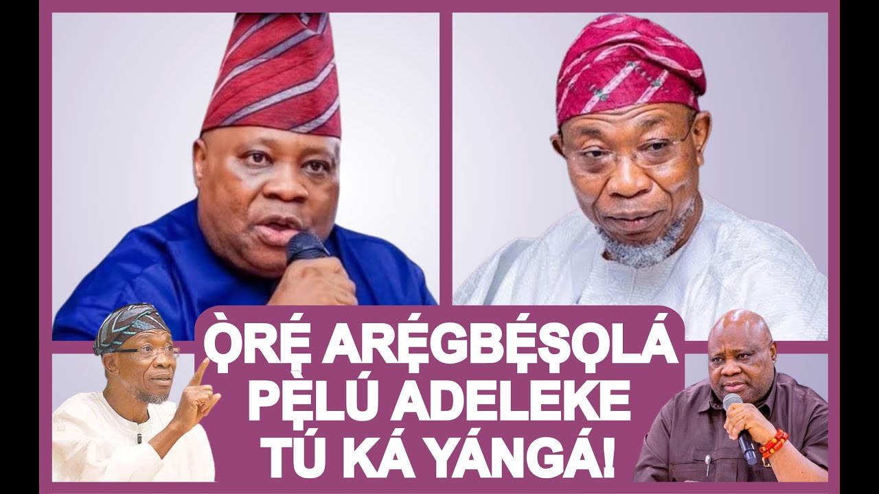 NJẸ ARẸGBẸṢỌLA KO TI TẸ LỌWỌ ẸNI TO FẸRAN Ẹ BAYII!