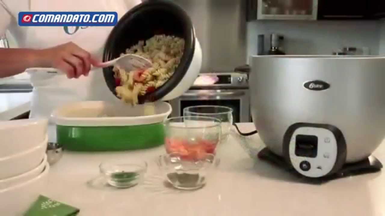 Olla Arrocera | Oster | Pasta con salmon | comandato.com