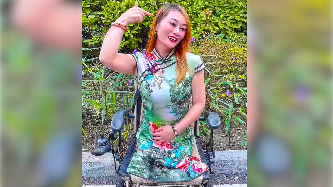 Удивительная девушка ампуташка наслаждается жизнью без ног #1